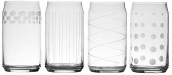 Mikasa Cheers Set of 4 Seltzer Glasses, 18.5 Ounce
