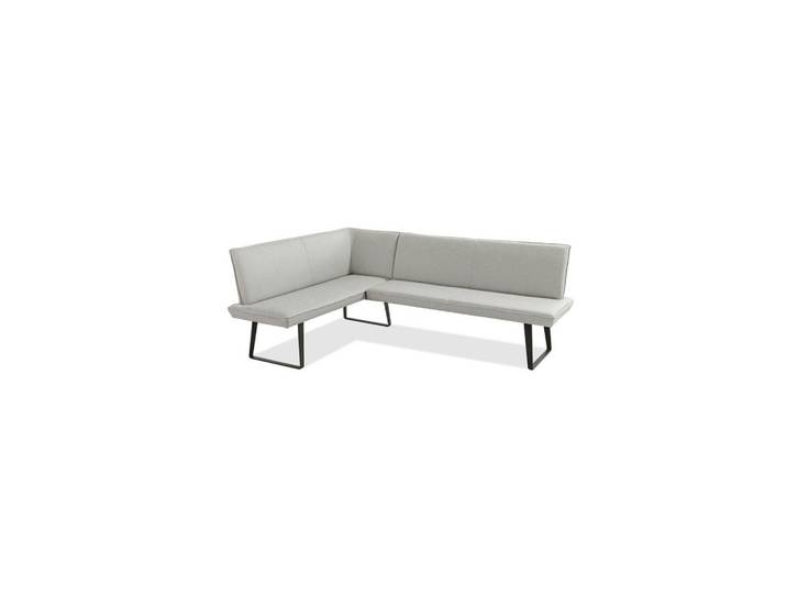 Niehoff Garden Garteneckbank, Beige, Metall, L-Form, 235x170 cm, mit Rückenlehne, In verschiedenen Grössen erhältlich, Gartenmöbel, Gartenbank