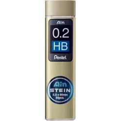 Pentel Bleistiftminen HB 0.2 mm schwarz