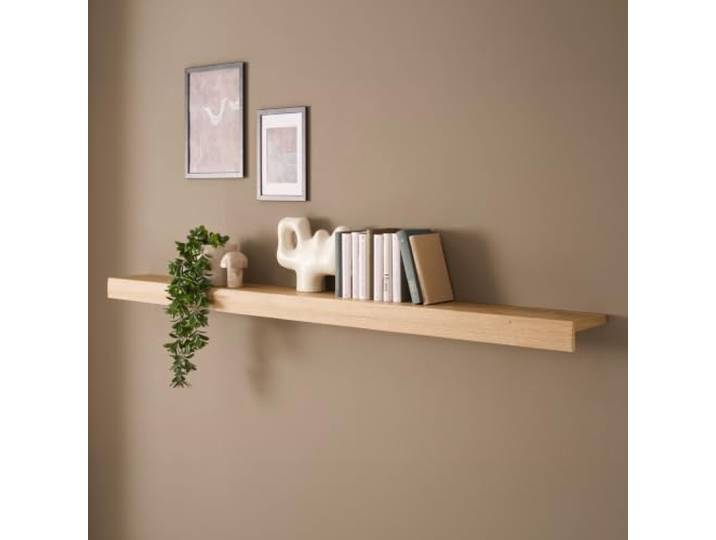 Lomadox Wohnzimmer Wandboard in Eiche, 200 cm breit