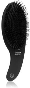 Olivia Garden Black Label CURVE Board&Nylon bristles escova de cabelo com cerdas de javali 1 un.. Black Label CURVE Board&Nylon bristles