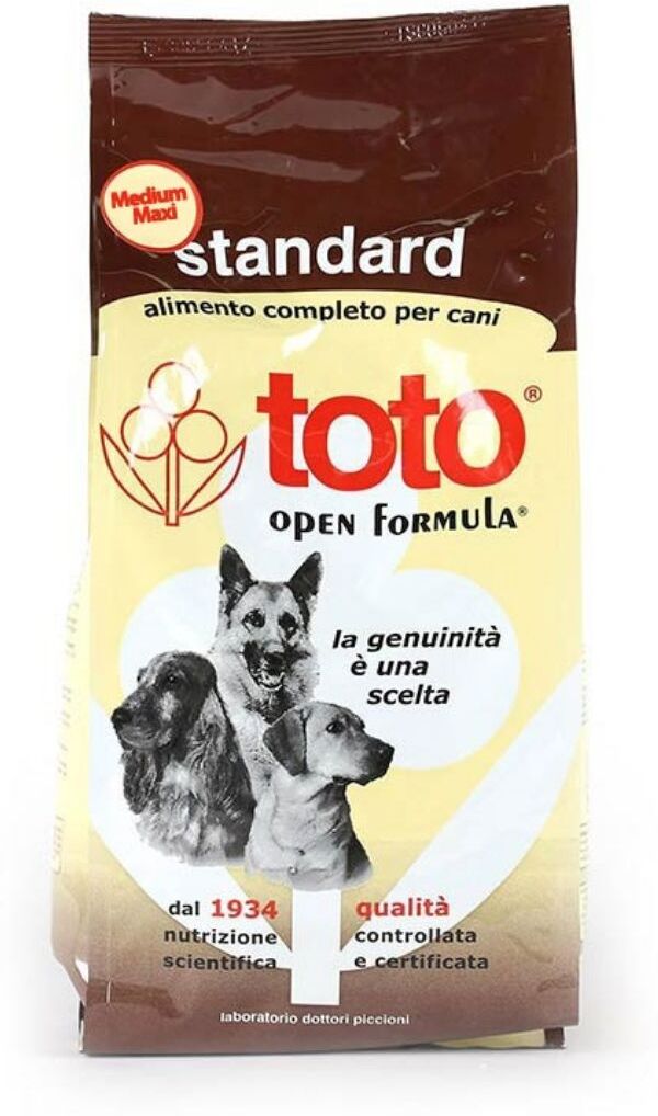 Toto Open Formula Standard per Cani