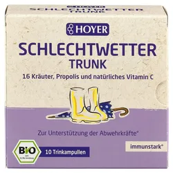 HOYER Schlechtwetter Trunk BIO 10X10 ml