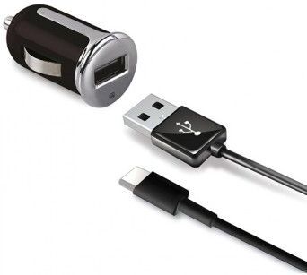 Celly turbo car charger+type-c cable