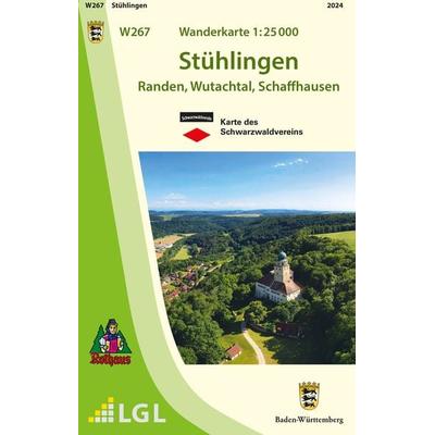 W267 Wanderkarte 1:25 000 Stühlingen, Sonstige von , Landesamt für Geoinformation und Landentwicklung Baden-Württemberg (LGL), 978-3-86398-493-9