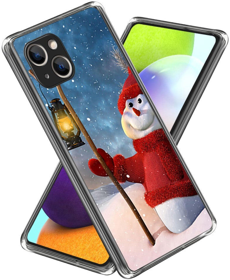 INCOVER iPhone 15 Plus TPU Plast Julecover - Snemand