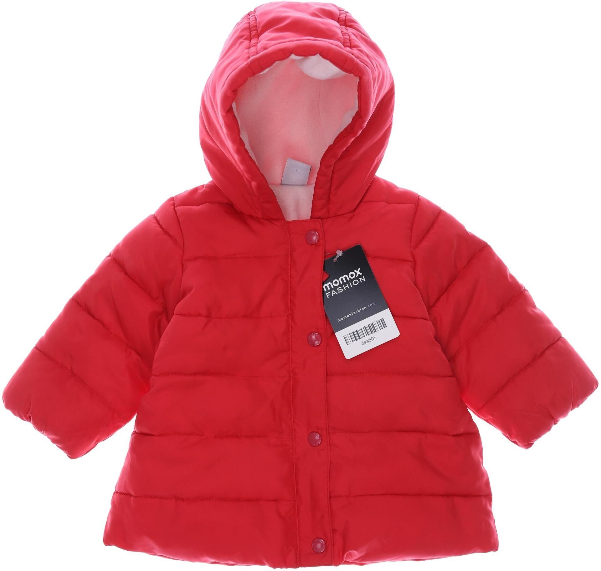 Petit Bateau Mädchen Jacke oder Mantel, Rot, Gr. EU 62, Synthetik - Second Hand