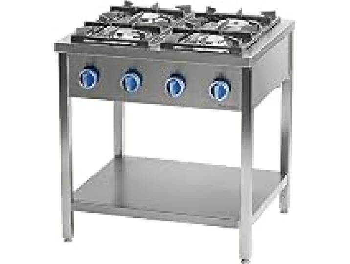 Piano de Cuisson Professionnel Gaz sur Table 4 feux - Série 700 - Stalgast