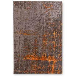 Vintage Teppich Scroom 170 x 240 cm Mischgewebe Orange Terrakotta