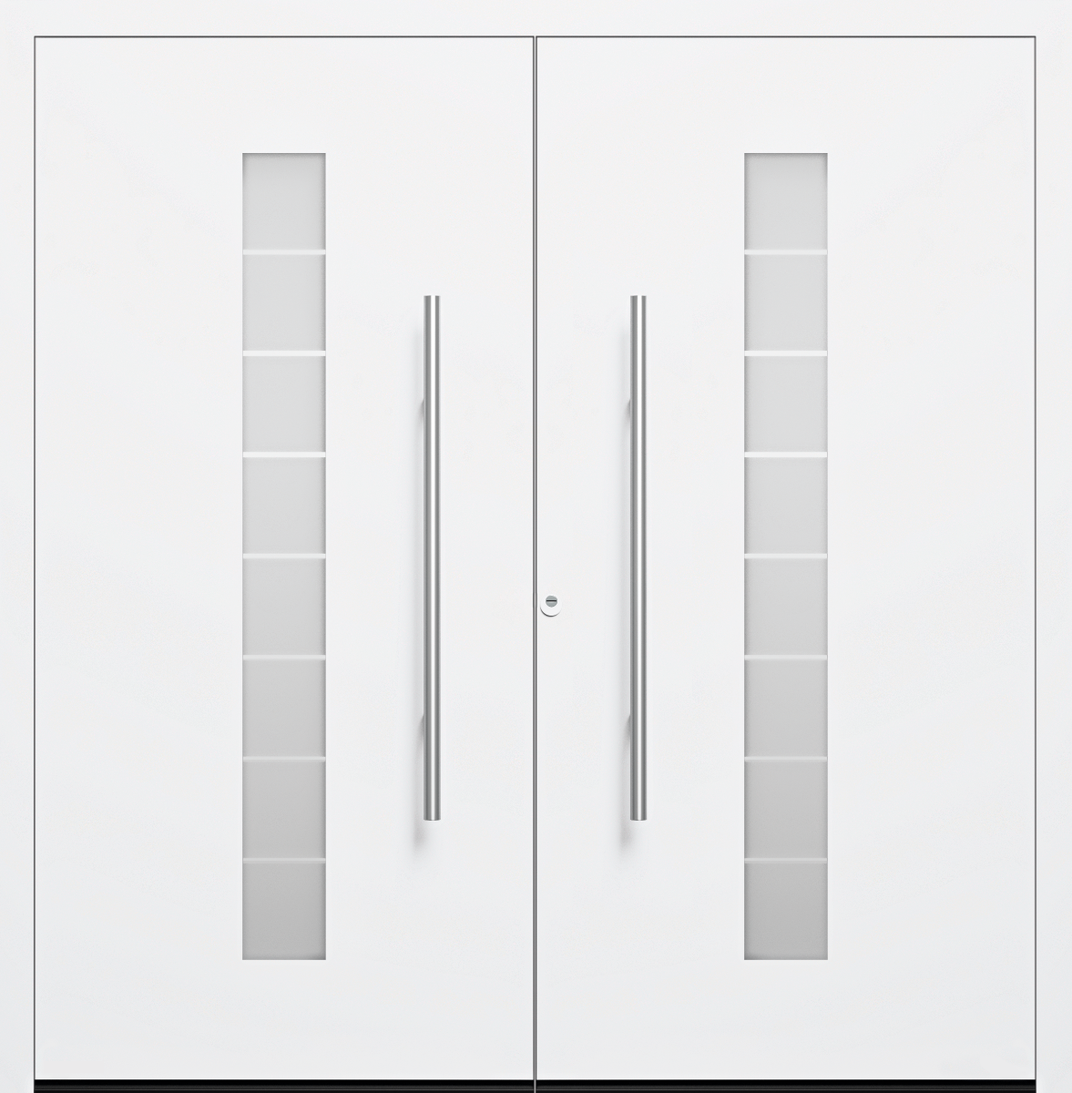 Hörmann Aluminium Haustür TopComfort Portal Motiv 503, 2-flügelig