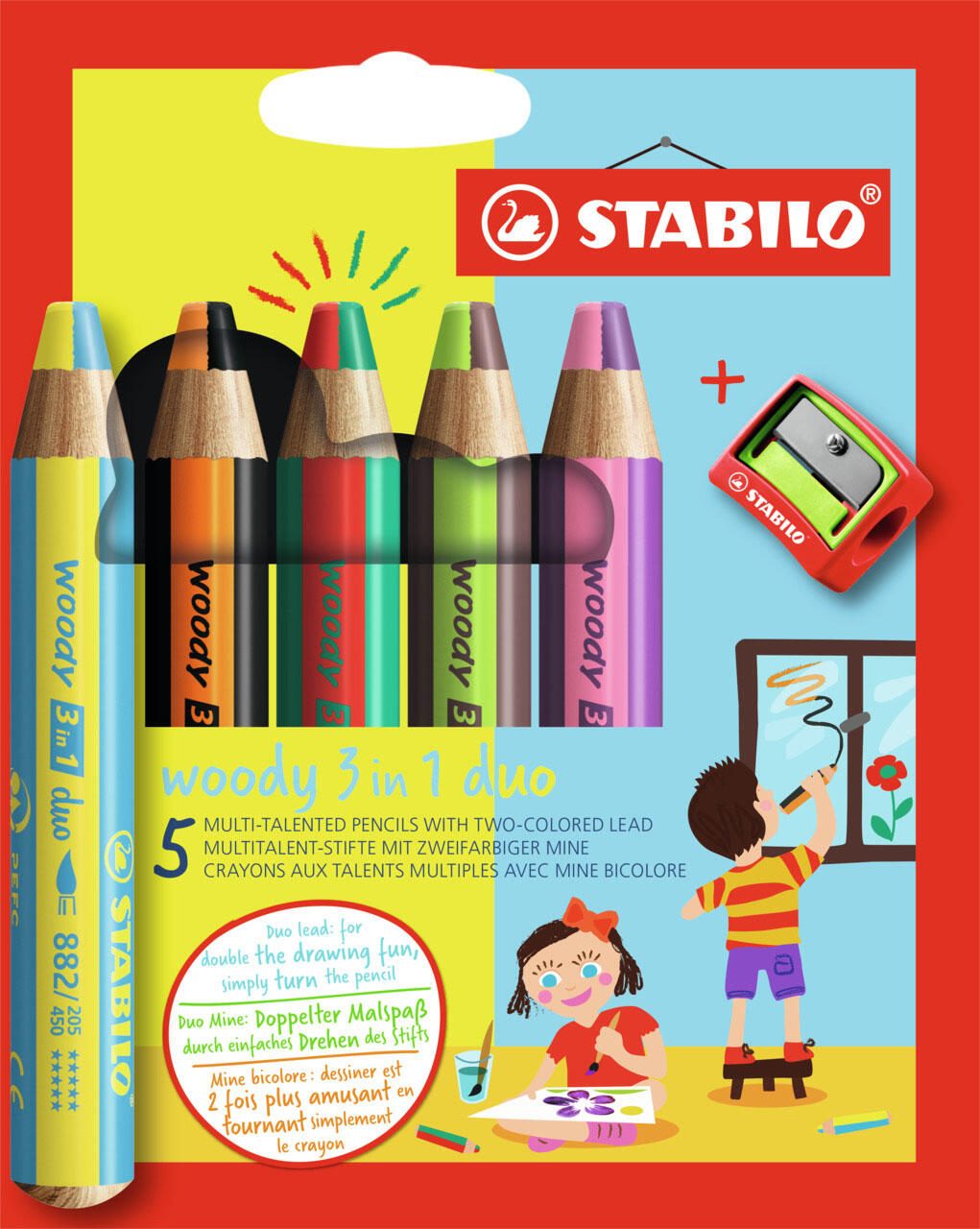 STABILO Malset Mehrfarbig EO882/05-2