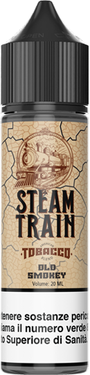 Steam Train Old Smokey Liquido Shot 20ml Tabacco