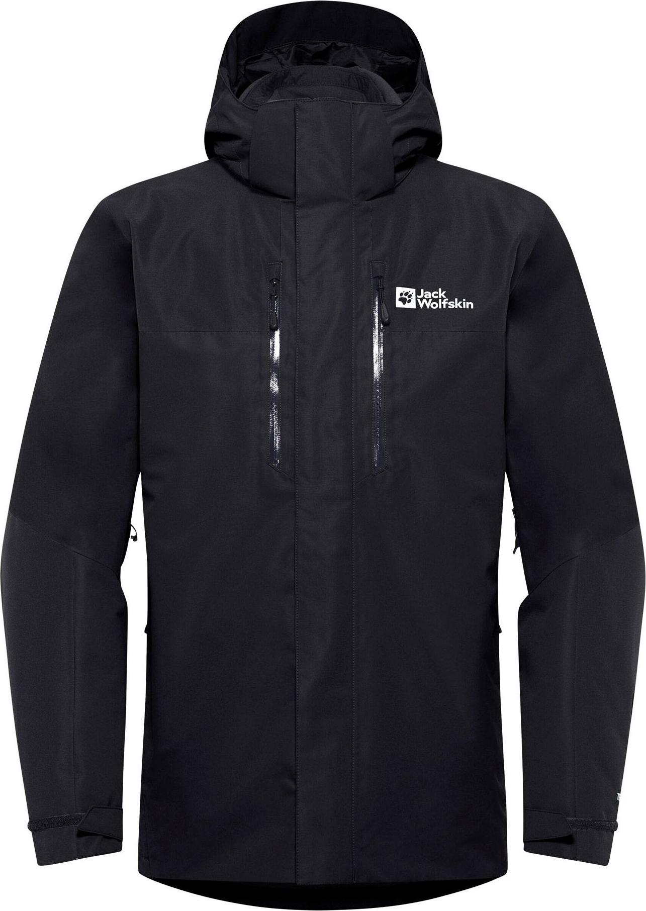 Jack Wolfskin Herren Jasper 3in1 Jacke black M