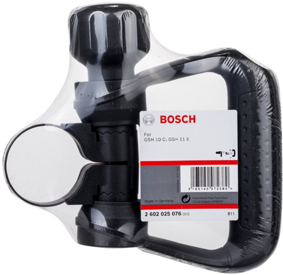 Bosch Professional Handgriff für Bohrhämmer passend zu GSH 10 C und GSH 11 E - Zusätzlicher Handgriff für mehr Sicherheit und Kontrolle beim Hämmern, 2602025076)