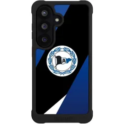 Nivocase Hülle für Samsung Galaxy S26 Stossfeste Handyhülle NIVOmax Case Schwarz Arminia Bielefeld DSC (Samsung Galaxy S26), Smartphone Hülle, Schwarz