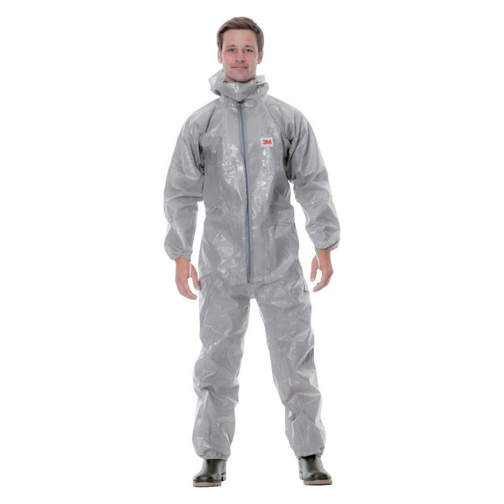 3M Schutzanzug 4570 Grösse XXL grau PSA-Kategorie III (XXL) (4570XXL)