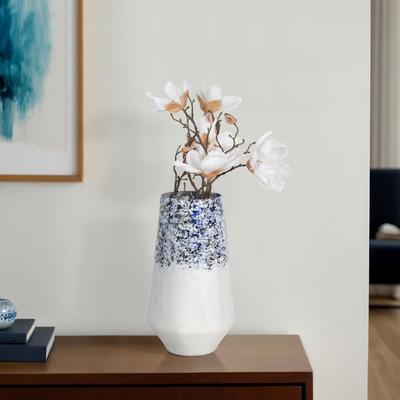 Sagebrook Home Elegant Glass Vase for Inspired Home Decor