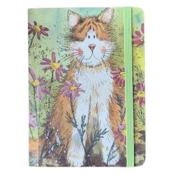Teka Notizbuch mit Radiergummi A6 SCN07 Toffee Cat (A6, Liniert) (54622172)