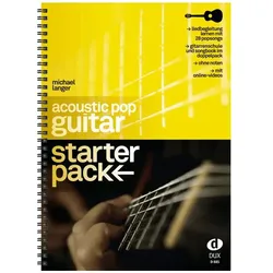 Acoustic Pop Guitar Starter Pack, Fachbücher von Michael Langer