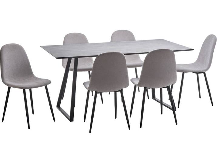 Set Tisch und Stühle LUCA
