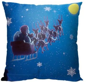 Wb Year Without A Santa Clauschristmas Flight 18X18 Printed Throw Pillow by The Northwest in O