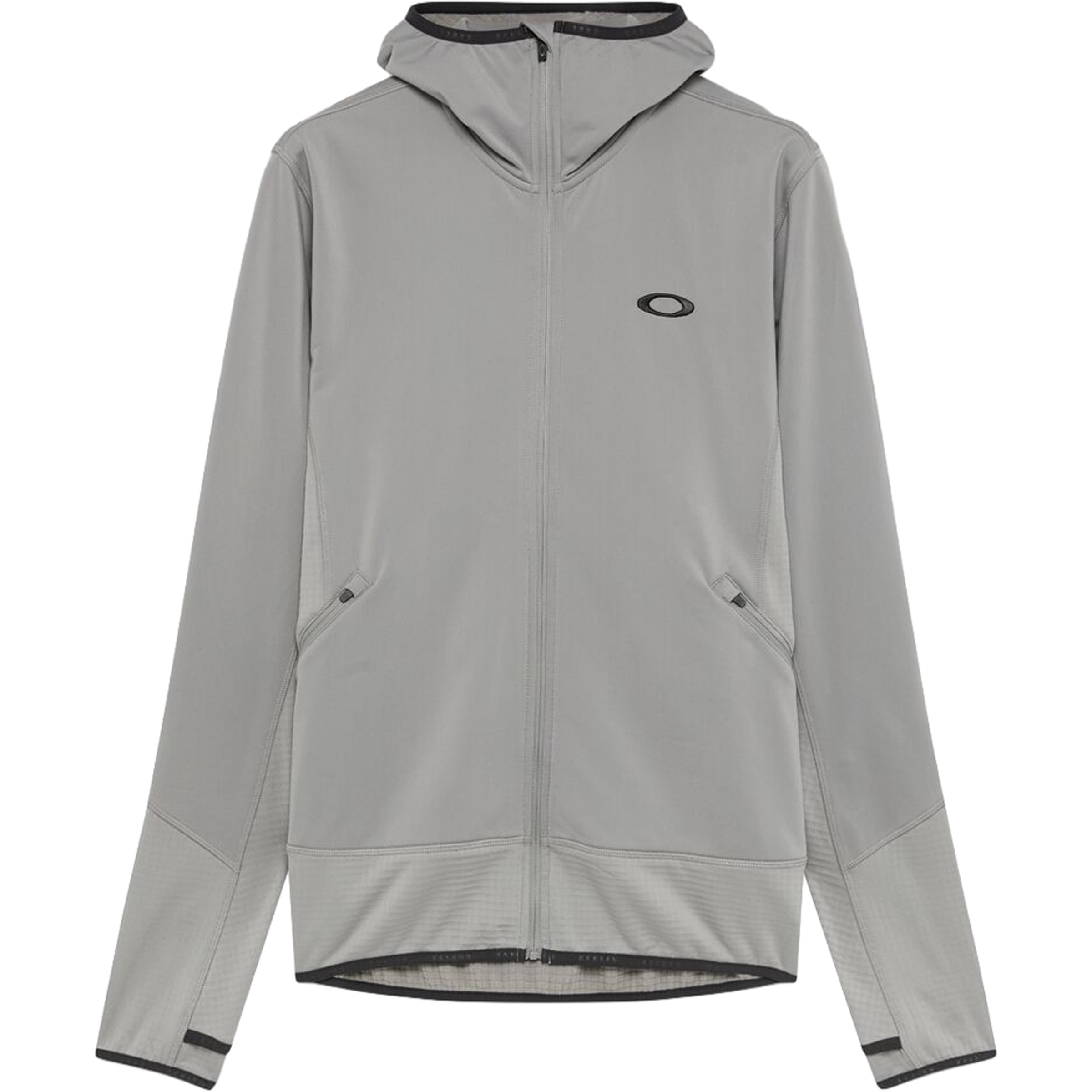 Oakley Canopy Herren Fleecejacke cement Größe XL Mountainbike Elastisch