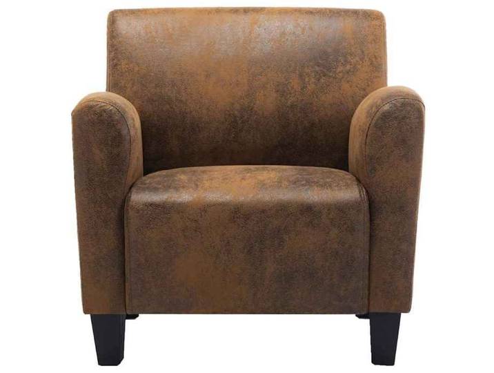 Brun Canapé-1 PC Chaise Marron 70x69x72 cm Similicuir FF3050