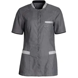 Damen Kasack "15415" - S - grau