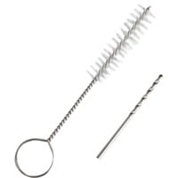 Wartungs-Set für Brenner und Jetfire-Zündsystem, Grill-Reinigungsbürste silber