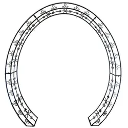 Rosenbogen LAMOS oval, Metall