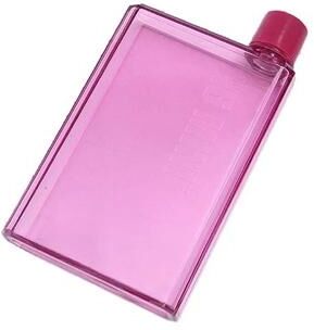 Uplifted Finds A6 Notebook Flat Water Bottle And High Performance Portable Paper Pad Drinking Architecture pink