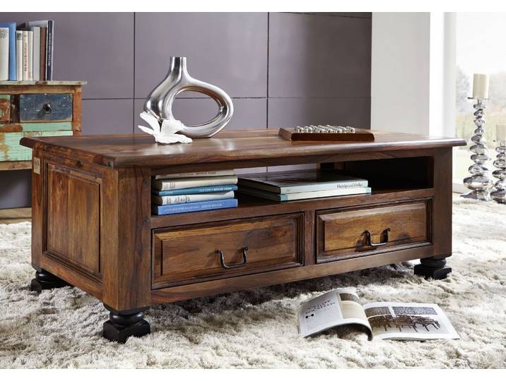 Table basse 115x60 Palissandre laqué Brun NEW BOSTON #203