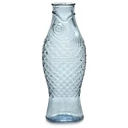 Serax Karaffe Flasche Fisch blau Fish & Fish von Paola Navone 1l