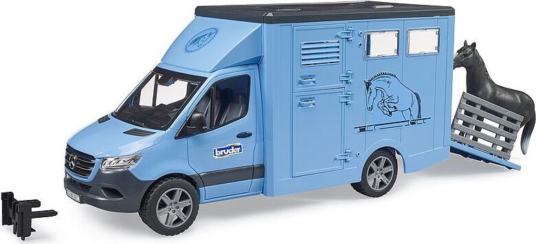bruder 02674 Mercedes Sprinter Trasporto Animali Veicolo Giocattolo Per Bambini Da 3 Anni - 02674