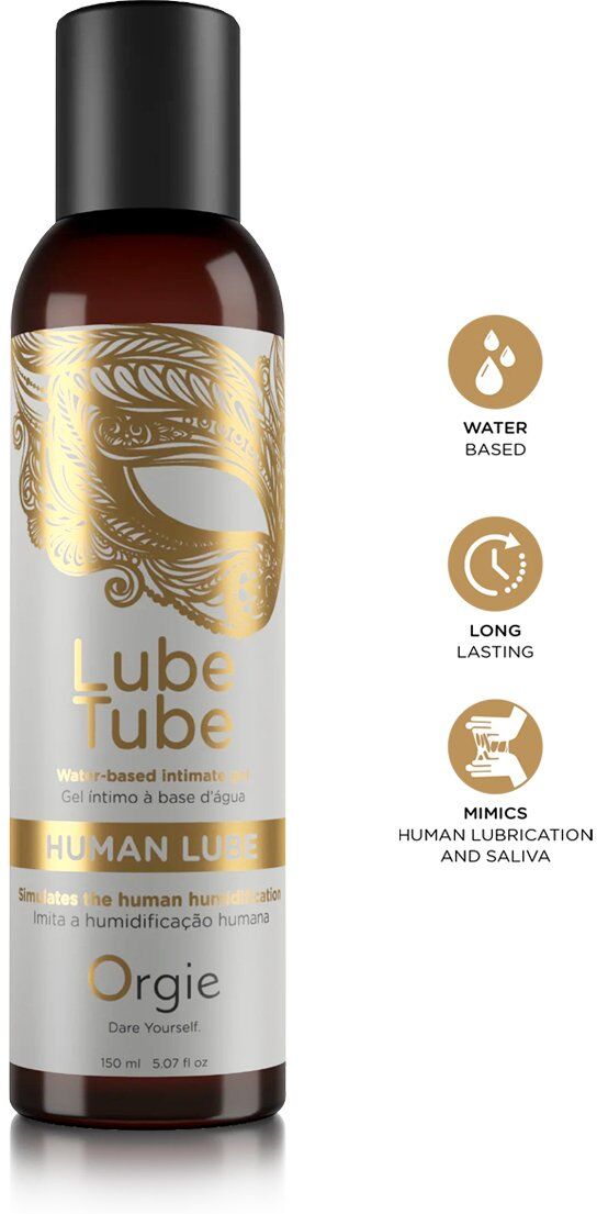 Orgie Gel intime naturel Lube Tube Human Lube 150ml