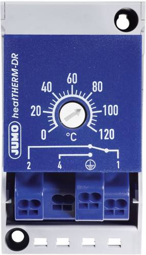 Jumo 603070/0002-7 Temperaturwächter 0 bis 120°C Relais 16A