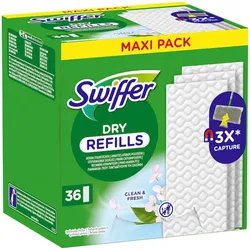 Swiffer DRY REFILLS Bodentücher, 36 St.