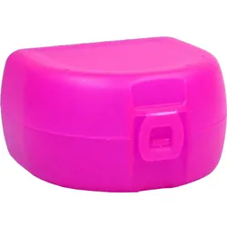 Prothesen Zahnspangenbox Universal Pink 1 ST