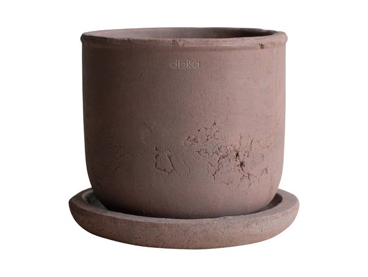DBKD Pot Terra Brown, Ø16x16 cm