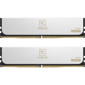 TeamGroup Arbeitsspeicher T-Create Expert CTCWD532G6000HC30DC01, 32 GB (2x 16 GB), DIMM, CL36, weiß, DDR5-6000