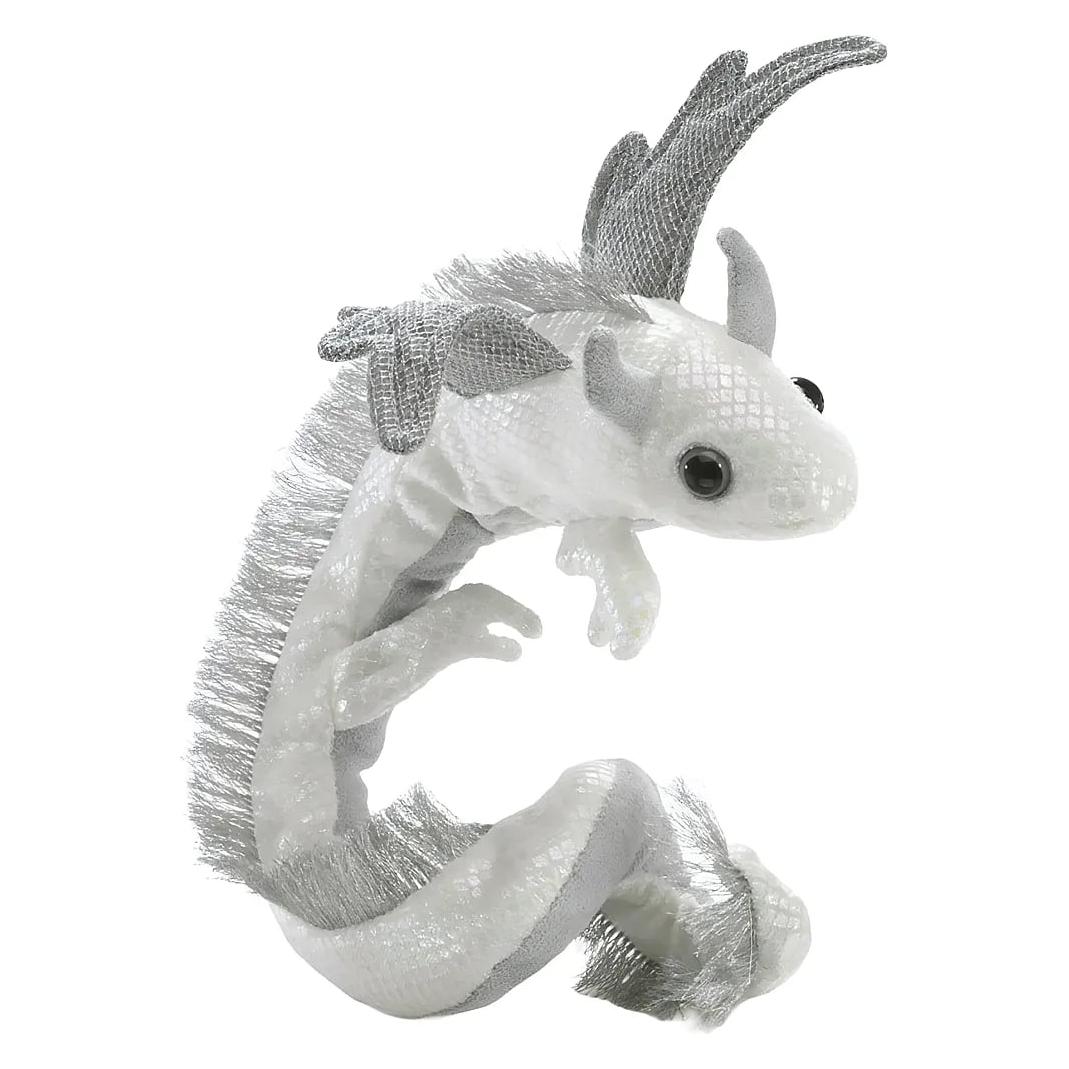Folkmanis Drachenarmband weiss / Pearl Dragon Wristlet (3175)