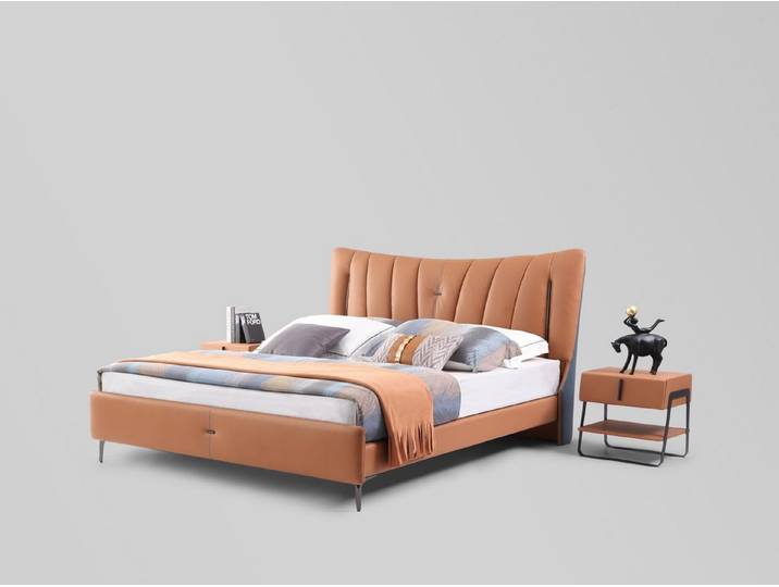 Xlmoebel Polsterbett Designer-Polsterbett in modernem Stil für erholsamen Schlaf (Bett), Hergestellt in Europa
