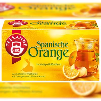 Teekanne Früchtetee Spanische Orange 20 Teebeutel (50 g)