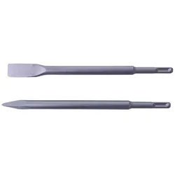 Scheppach SDS-Plus Flach-/Spitzmeissel-Set, 2-teilig