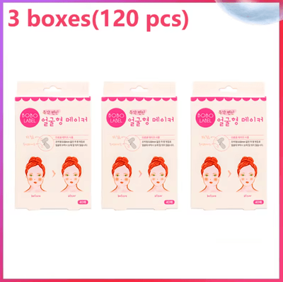Inspire Picks Invisible V Line Face Lifting Tape Breathable Slimming & Chin Lift Stickers (40pcs) 3 Boxes