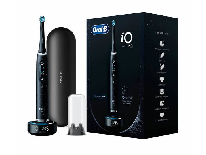 Oral-B iO 10 Zahnbürste schwarz