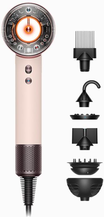 Dyson Supersonic Nural HD16 T3/T4 Ceramic Pink/Rose Gold sèche-cheveux Curly + Coily 1 pcs