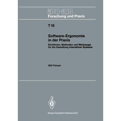 Software-Ergonomie in der Praxis, Taschenbuch von , Springer Berlin, 978-3-540-53141-8