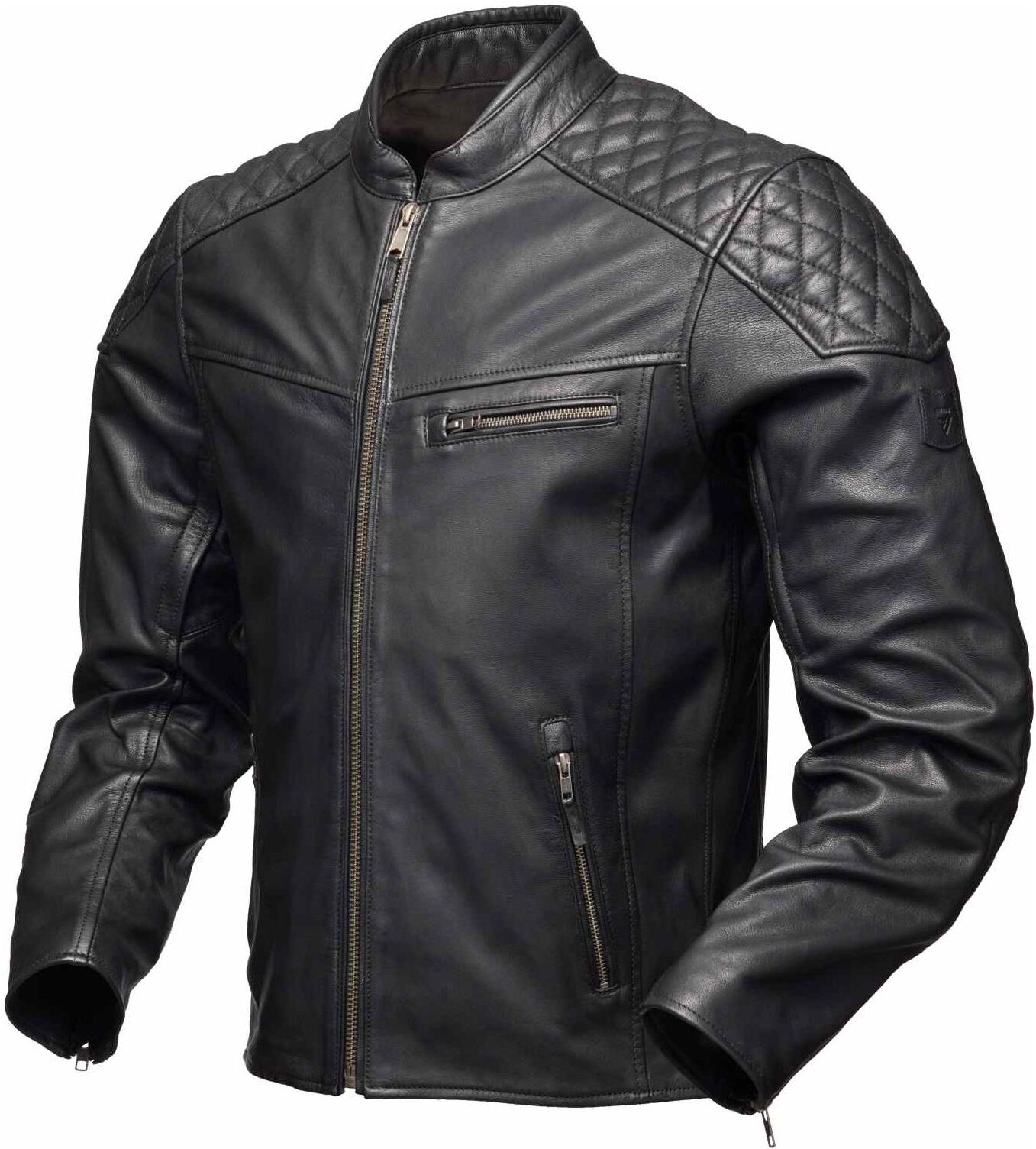 Modeka Phinix Motorradjacke Leder schwarz Gr. XL