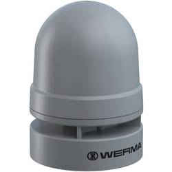 Werma Signaltechnik Signalsirene 160.700.74 Mini Sounder Dauer/Puls 12VAC/DC GY Dauerton, Pulston 12 V 95 dB